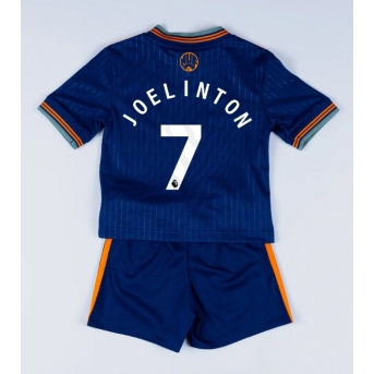 Billige Fotballdrakt Newcastle United Joelinton #7 Replika Tredjedraktsett Barn 2025-26 Kortermet (med bukser)